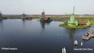 Explore Zaanse Schans Holland’s Historic Windmill Village 🇳🇱🌬️ [upl. by Naashar590]