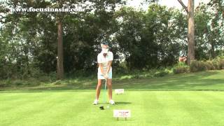 포커스인아시아 AMANDA BLUMENHERST아만다 블루먼허스트 GOLF SWING 2011 [upl. by Aisilef]