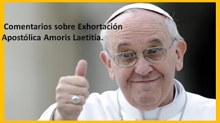 Comentarios sobre Exhortación Apostólica Amoris Laetitia [upl. by Eelyac]