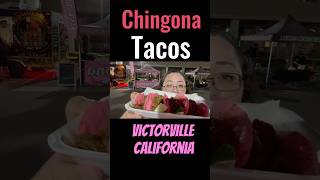 Chingona Tacos 🌮 Pink tacos in Victorville California [upl. by Bleier936]