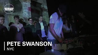 Pete Swanson Boiler Room NYC LIVE Show [upl. by Anoirb]