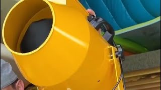 LANGXUN Foam Machine for Party 1200W High Power Foam Cannon Outdoor Pool Party Water Toys Review [upl. by Joung]