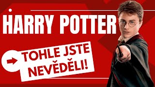 TOHLE JSTE O HARRY POTTEROVI NEVĚDĚLI zajimavosti harrypotter [upl. by Ursuline]