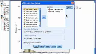 Spearman Correlation  SPSS part 2 [upl. by Willett]