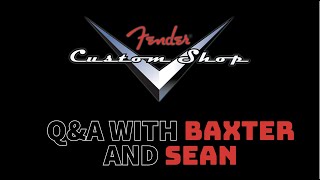 Casino Guitars Live Fender Custom Shop QampA [upl. by Santoro537]