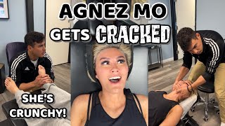 AGNEZ MO GETS ADJUSTEDagain🇮🇩 Full Chiropractic Treatment  CRACKS with Dr Tyler [upl. by Sankey106]