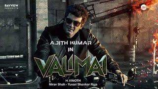 Valimai Teaser Trailer  Ajith Kumar  H Vinoth [upl. by Reiser162]