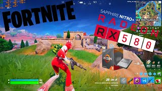 FORTNITE  Gameplay RX 580  Ryzen 3 4100 [upl. by Aelegna43]