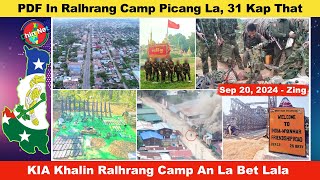 Sep 20 Zing PDF Ṭangrual In Ralhrang Camp La Ralhrang 31 That KIA Khalin Ralkap Camp An La Bet [upl. by Ajile]