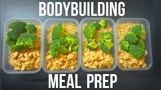 VEGAN BODYBUILDING MEAL PREP ON A BUDGET 1 [upl. by Anhpad]