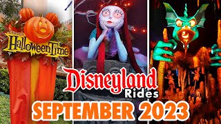 Disneyland Rides  September 2023 POVs 4K 60FPS [upl. by Oriana]