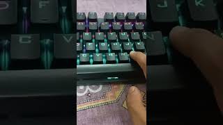 AULA S2022 Mechanical Gaming Keyboard hostellife vlog [upl. by Hairacaz]