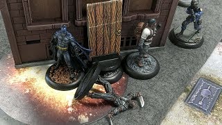 Batman Miniature Game Arkham Knight Campaign  Scenario 1 [upl. by Enoid]