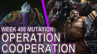 Literally blinking all around the map  Starcraft II Operation Cooperation ft sticksbender4057 [upl. by Rojam]