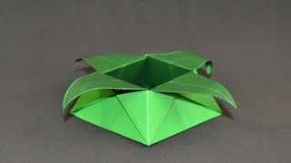 Origami Star Box  Caixa Estrela [upl. by Atram]