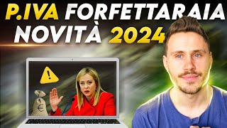 Regime Forfettario 2024 Novità e Cosa devi sapere sulla PIVA [upl. by Spiegelman]