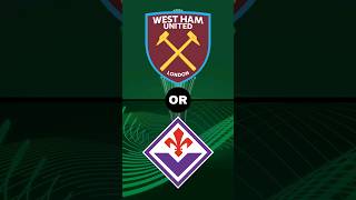 West Ham vs Fiorentina combined 11 UEFA Europa Conference League Final 2023 football westham [upl. by Leinaj]