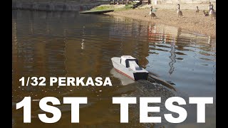 Vosper Perkasa 132 quotSeaquot Trials 23 [upl. by Ateekan]