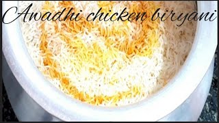 Awadhi Chicken Biryani  Lucknow chicken dam biryani  How to make Awadhi chicken biryani [upl. by Liscomb]