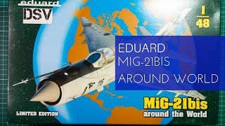 Eduard 148 MiG21bis Around the World 11135 Review [upl. by Ahsenit841]