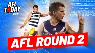 AFL Round 2  Predictions Team Lineups and SuperCoach chat [upl. by Htaeh]