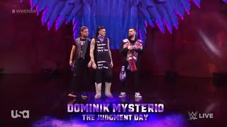 Dominik Mysterio Entrance  WWE Monday Night Raw January 22 2024 [upl. by Nizam683]