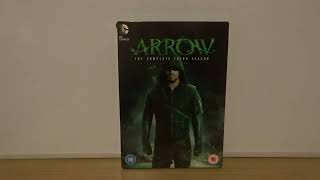 Arrow Season 3 UK DVD Unboxing [upl. by Monney]