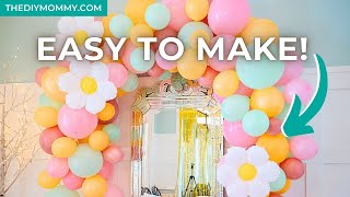 How to Make a Stunning DIY Balloon Arch for your Party TODAY Super Simple [upl. by Amabelle]