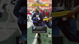 Michigan Football legend Jason Avant stood on business vs Ohio State GoBlue [upl. by Ecenahs]