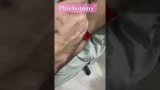 Phlebotomy trainingPhlebotomy short videoshorts youtubeshorts [upl. by Laurice79]