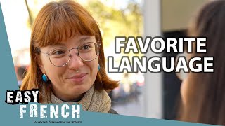 Paris What is Your Favorite Language  Easy French 217 [upl. by Ahcsim]