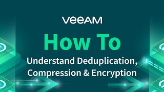 Deduplication Compression amp Encryption  Whats the difference [upl. by Ellehcan]