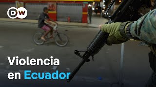 Ecuador militariza la ciudad de Manta tras el asesinato de un legislador [upl. by Wil428]