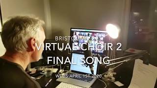 Beautiful Day arr Nickomo performed on Zoom by Bristol Voices [upl. by Analat568]