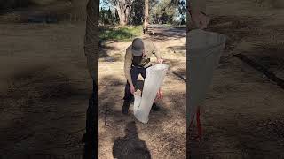 Murray Darling Python released back into the wild from the other night 🌙 Hes been to the vet [upl. by Fassold]