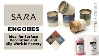 How to use Sara Engobes I Pottery amp Ceramics [upl. by Naiviv]