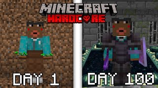 I Survived 100 Days in Minecraft Hardcore [upl. by Reuven]