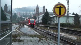 Zugverkehr in Eberbach am Neckar [upl. by Nnyletak]