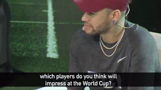 Neymar Salah De Bruyne amp Hazard among World Cup stars [upl. by Annora]