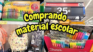 📐COMPRANDO ÚTILES ESCOLARES ✂️  MATERIAL ESCOLAR 20232024  LO QUIERO TODO 🤩 [upl. by Atineg606]