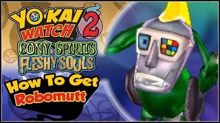 YoKai Watch 2  How To Get Robomutt With QR Code YW2 Tips amp Tricks [upl. by Gram]