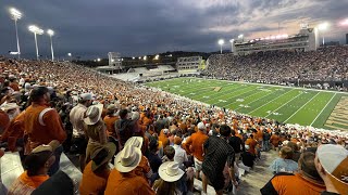 SEC Texas at Vanderbilt Game Atmosphere [upl. by Ronald]