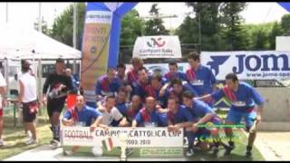 PREMIAZIONI CALCIO A 11 CATTOLICA CUP GIUGNO 2010 [upl. by Grier]