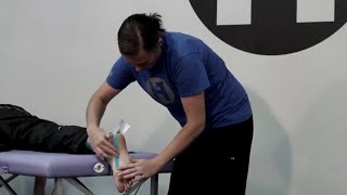 Kinesio Taping for Plantar Fasciitis  Sports Therapy amp Injuries [upl. by Kyd]