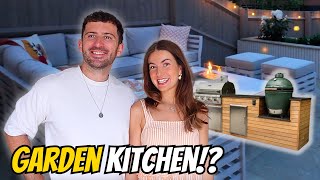 NEW BUILD GARDEN UK updates amp garden kitchen plans [upl. by Waxler]