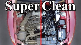 How to SUPER CLEAN your Engine Bay [upl. by Adin925]