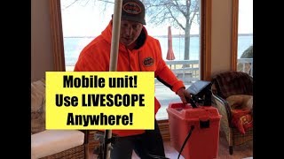 How to build your own Mobile LIVESCOPE fish finding system [upl. by Assenov]