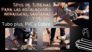 Características de tubos y conexiones en PVC CPVC y PPR para plomería ANBEC [upl. by Benedetto]