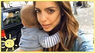 ELLE  DAY IN LIFE of YouTuber breastfeeding mom of 2 [upl. by Yenduhc]