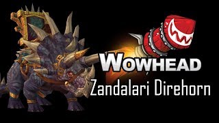 Zandalari Direhorn [upl. by Odlamur]